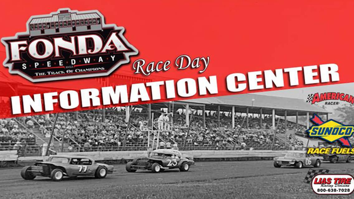 BRINGING FONDA&#39;S RICH HISTORY BACK TO LIFE! Race day Information Center