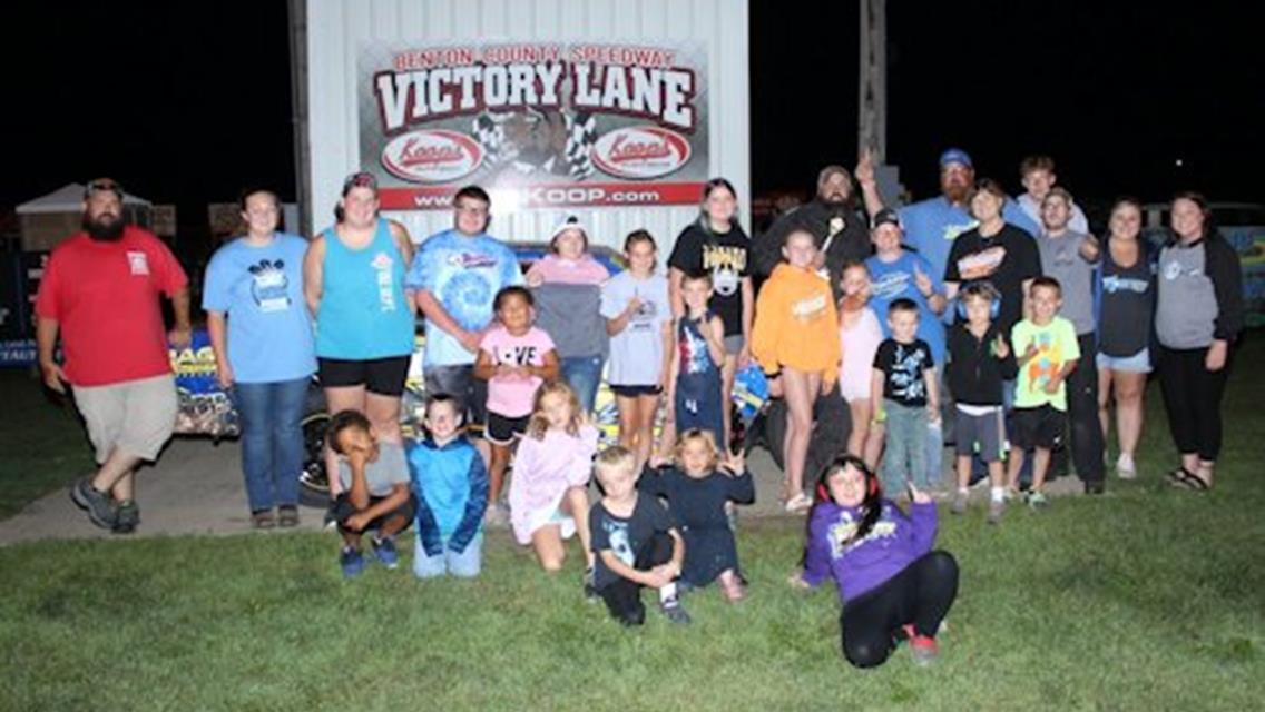 Cordes, Reynolds, Vanous, Rick sweep championship night honors at Benton County Speedway