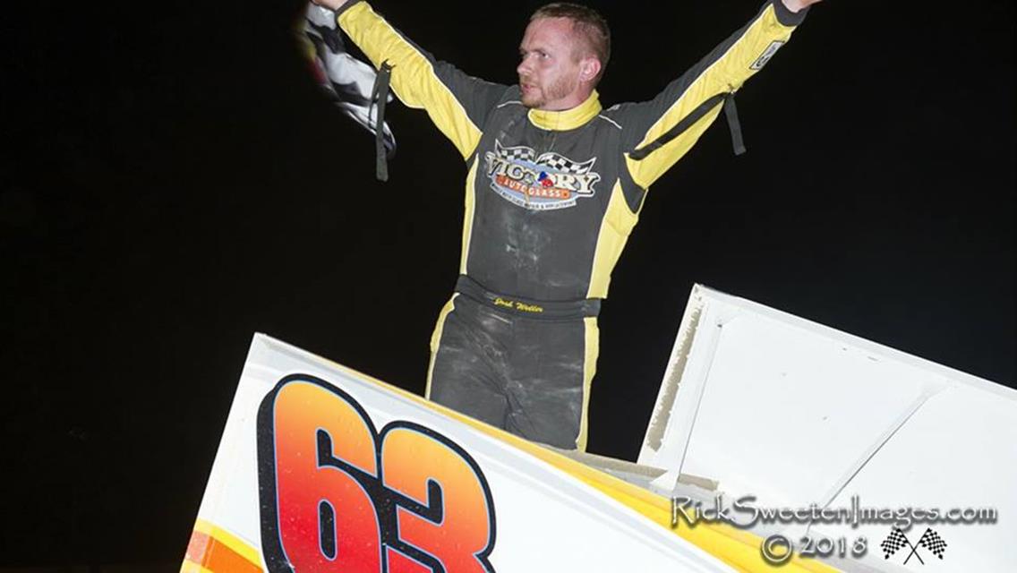 WELLER WINS AT GEORGETOWN, EXTENDS POINT LEAD