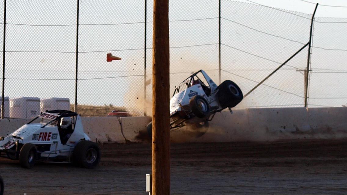 First Race in Sprint Car in 2014 not good