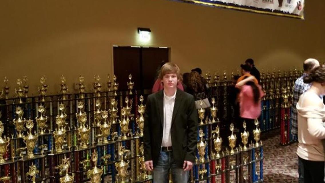 14-year-old Mitch Thomas heads to Springfield, IL for 2019 DIRTcar Racing Awards Banquet