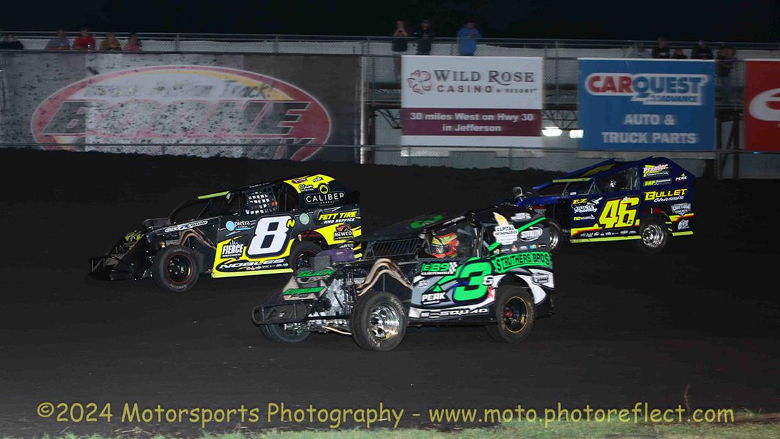 Pickett, Carter, and Filloon find first time checkers, McBirnie and Zehm return to Victory Lane