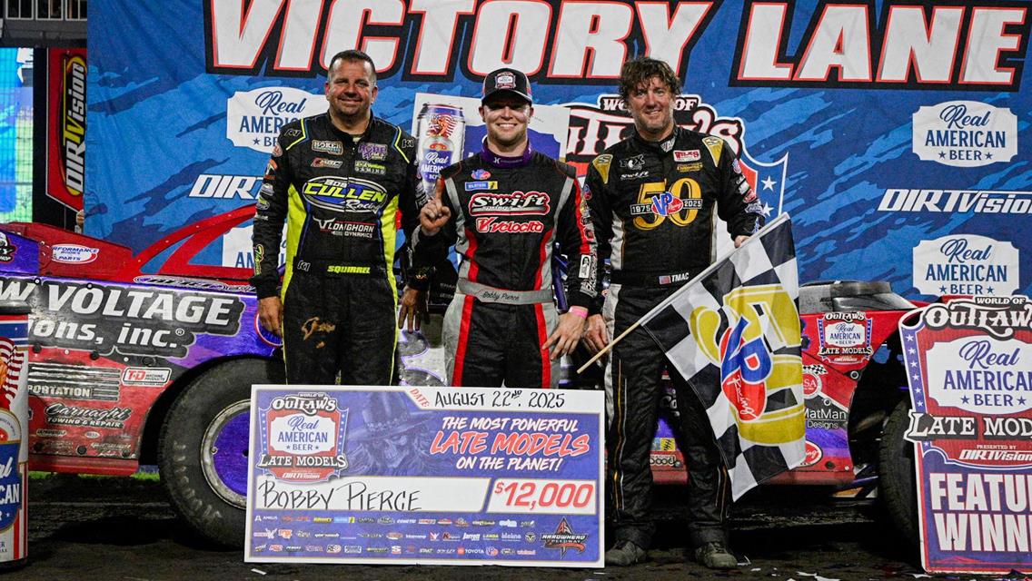 Arrowhead Speedway (Colcord, OK) – World of Outlaws Real American Beer Late Model Series – Sooner State Showdown – August 22nd-23rd, 2025.