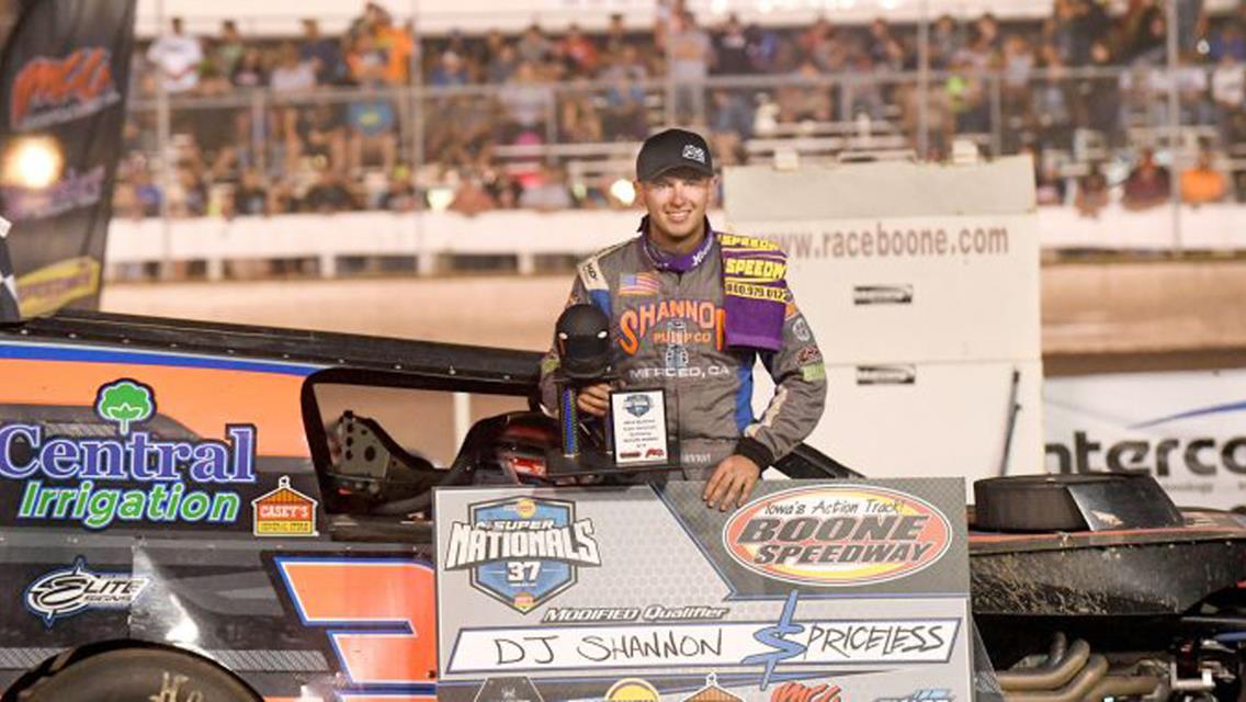Shannon, Roberts share Thursday Modified glory at IMCA Super Nationals