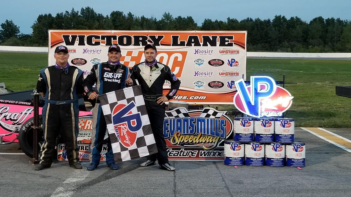 SCOTT WYLIE RUNS TO RACE OF CHAMPIONS ASPHALT SPORTSMAN MODIFIED SERIES  VICTORY IN SERIES FIRST EVER VISIT TO EVANS MILLS SPEEDWAY