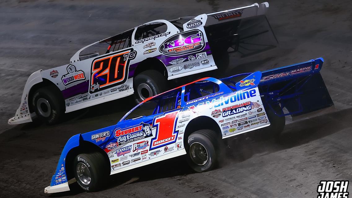 Volusia Speedway Park (De Leon Springs, FL) – World of Outlaw Late Model Series – DIRTcar Nationals – February 10th-15th, 2025. (Josh James Artwork)