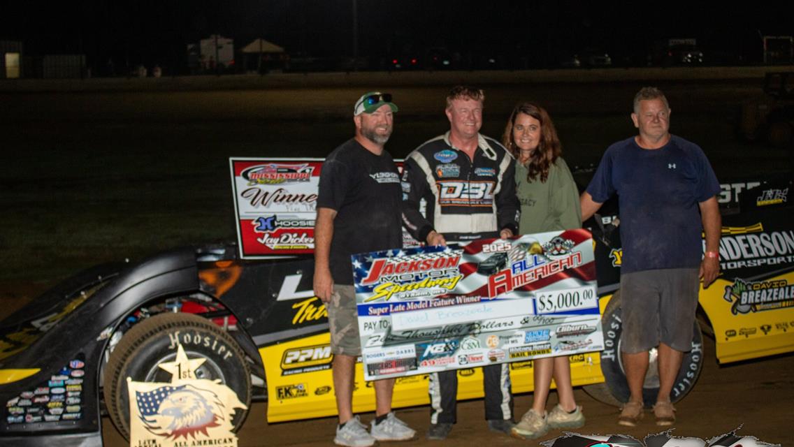 Jackson Motor Speedway (Byram, MS) – Mississippi State Championship Challenge Series – All American – August 30th, 2025. (Checkered Chic Photography)