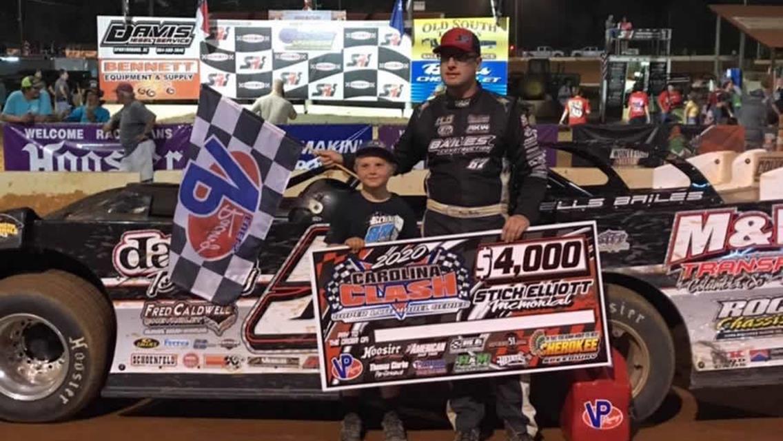 Bailes sails to Stick Elliott Memorial victory at Cherokee