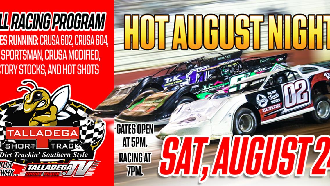 Talladega Short Track | August 24th!