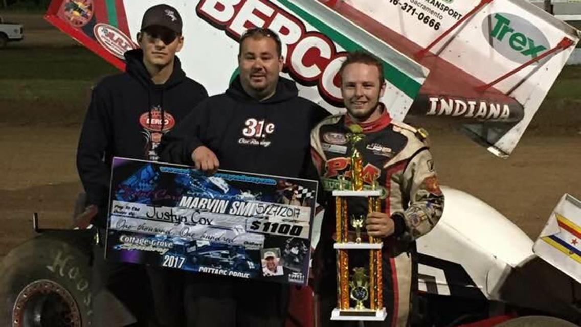 Cox, Frick, And Evans Get Saturday May 27th CGS Wins