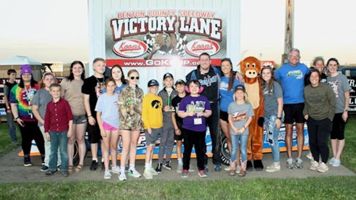 A night of firsts on memorable night at Benton County Speedway