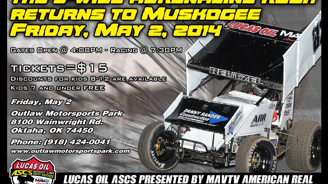 Coming Up: Lucas Oil ASCS at Outlaw Motorsports Park