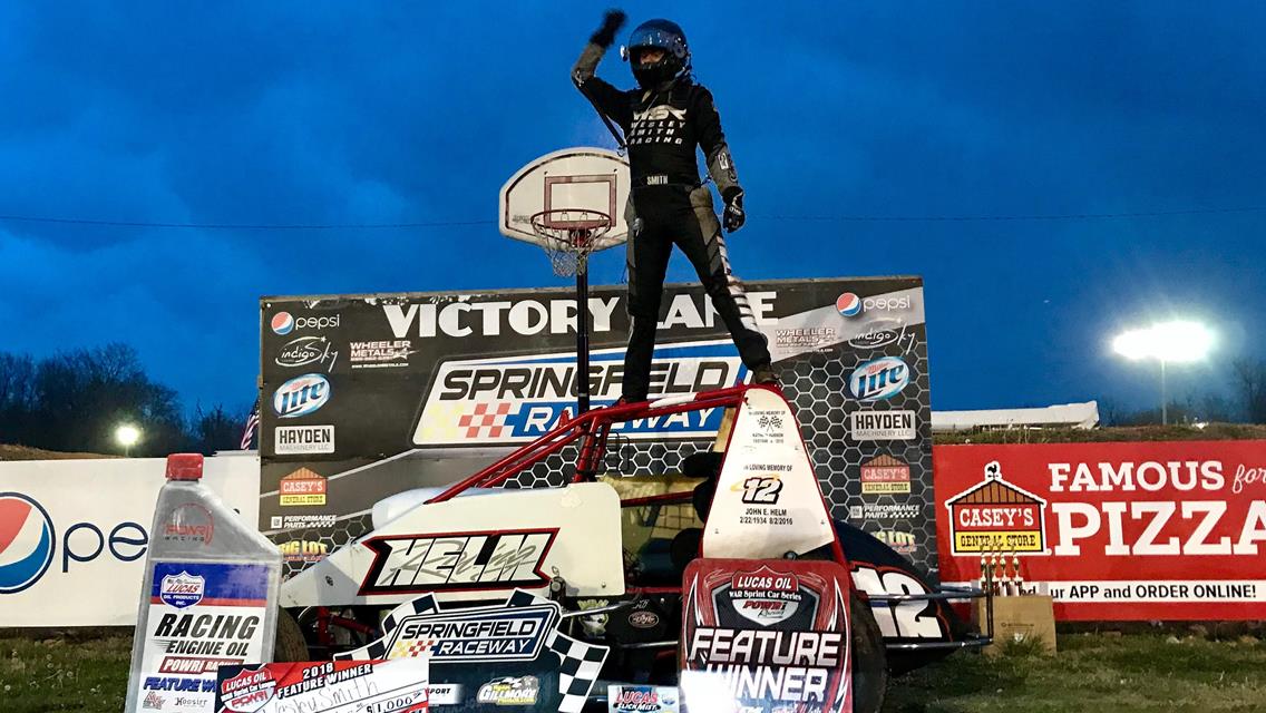 WESLEY SMITH EARNS FIRST WAR WIN