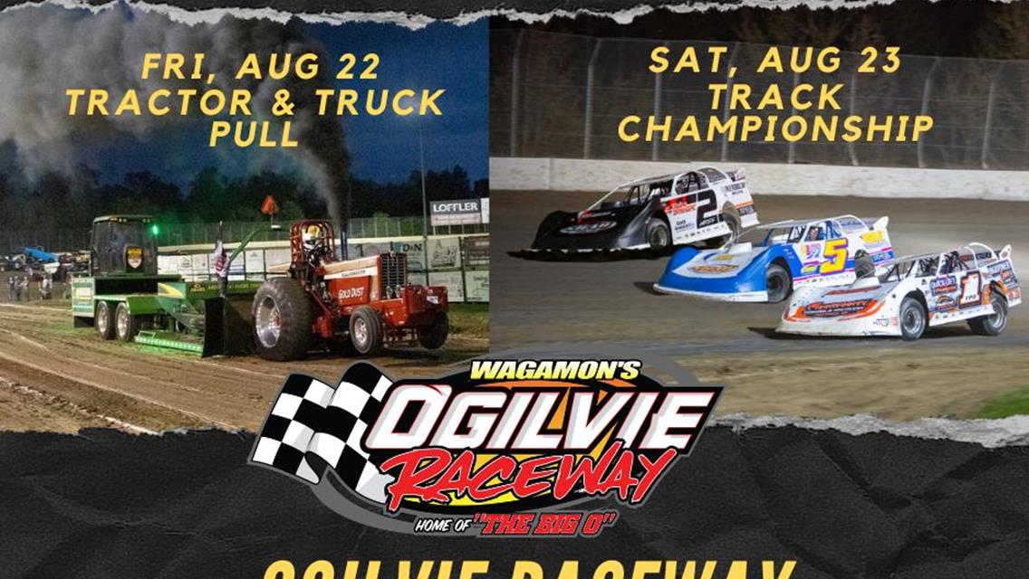 Final Weekend of Summer Action at Ogilvie Raceway