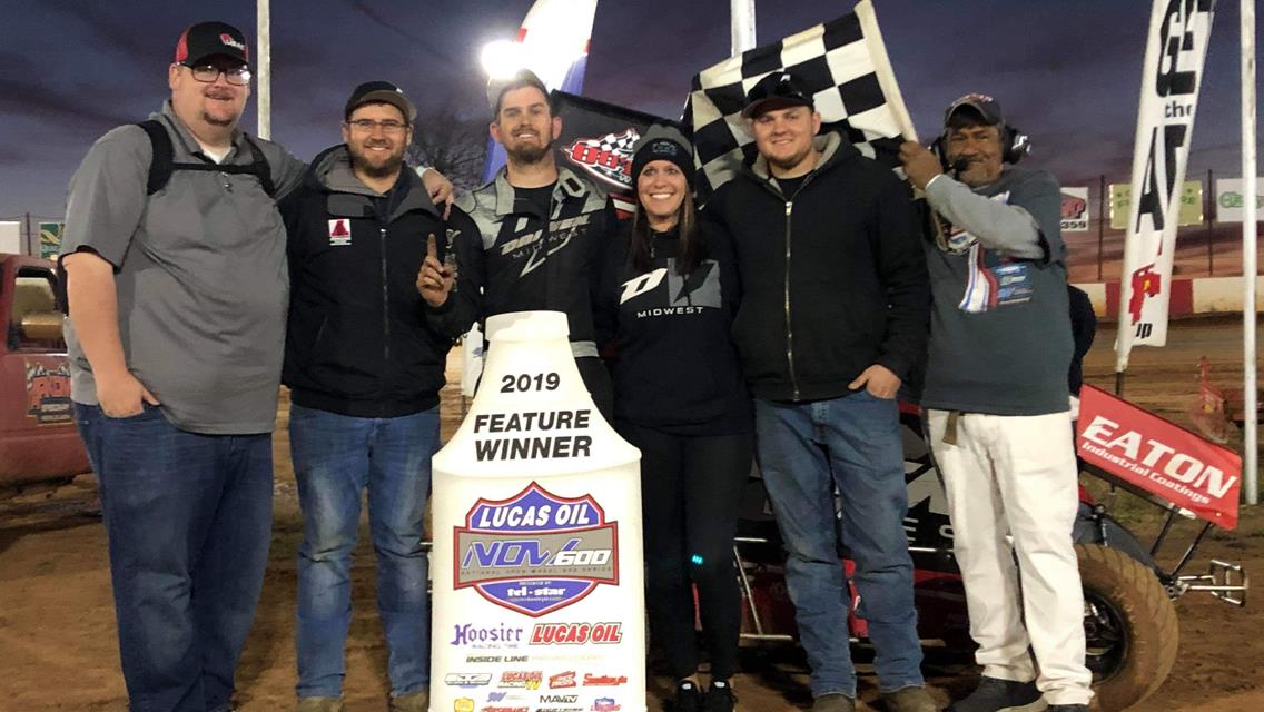Flud and Timms Capture Lucas Oil NOW600 Series Season Finale at Arkoma Speedway En Route to Earning Season Championships