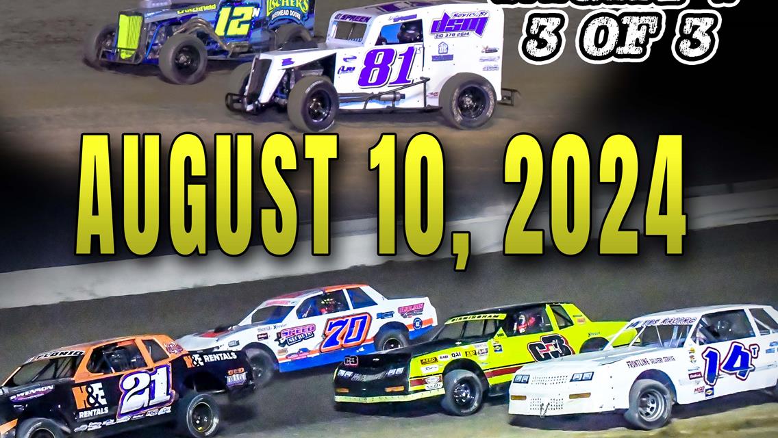 August 10th Race Day information - Welcome DCRST!