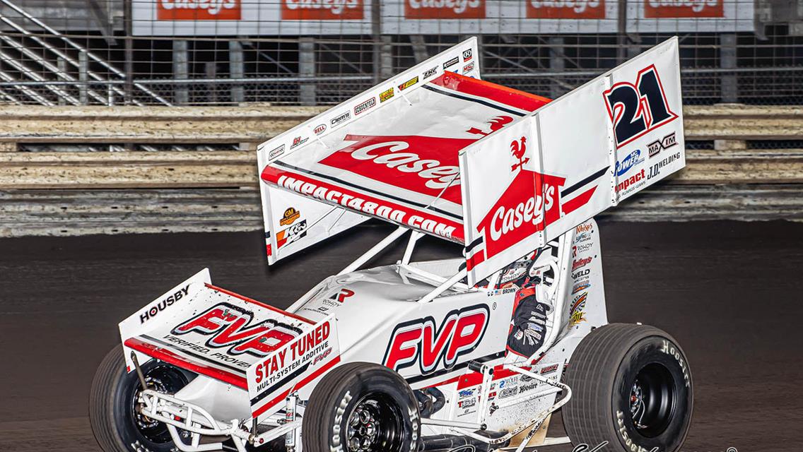 Brian Brown Posts Podium at Knoxville as World of Outlaws Weekend Nears