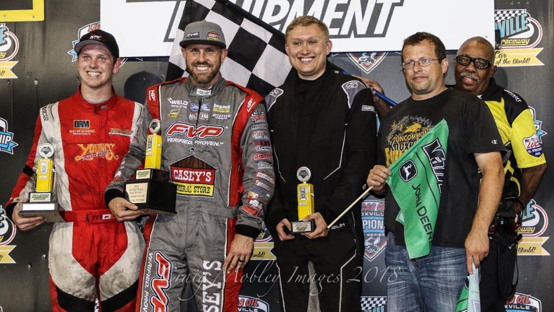 Daniel Wins at Knoxville to Earn First Career Sprint Car Triumph