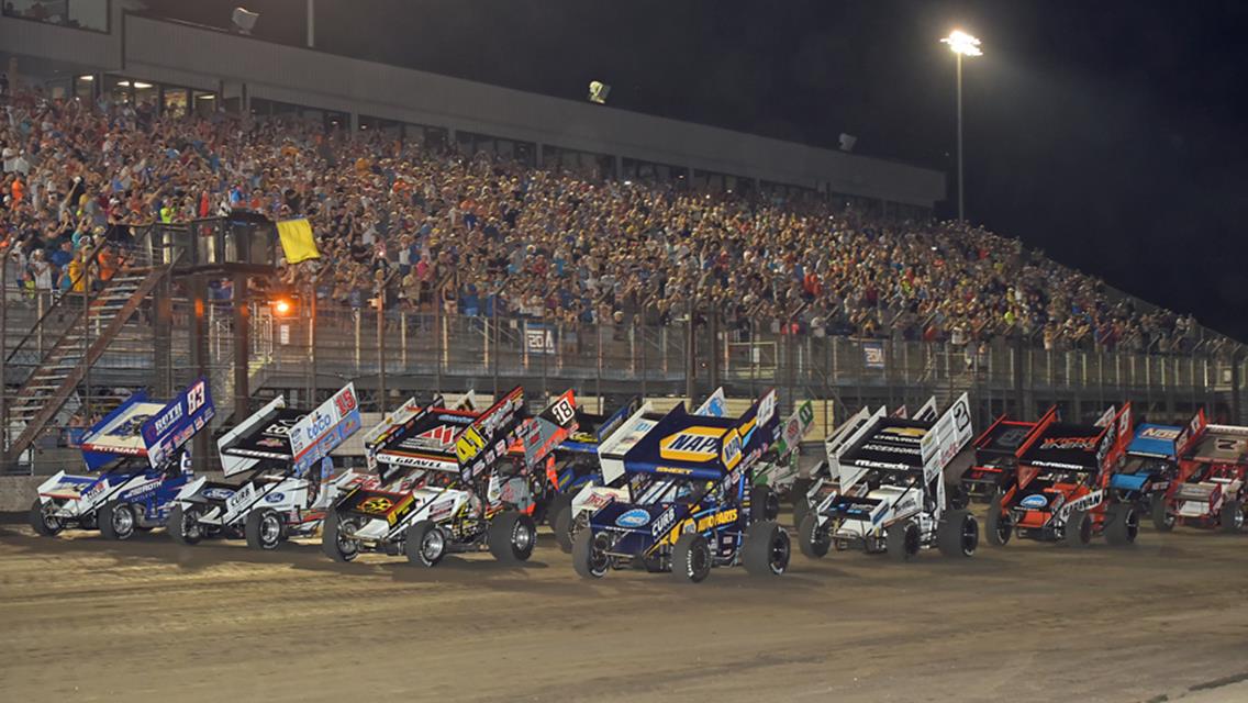 Sweet, Schatz and More of Sprint Car Racing’s Top Drivers Anticipated to Contend for AGCO Jackson Nationals Title