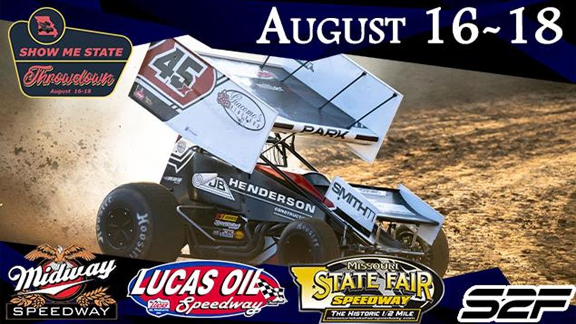 Triple Dose of Iconic Missouri Venues for POWRi 410 Outlaw Sprint League August 16-18