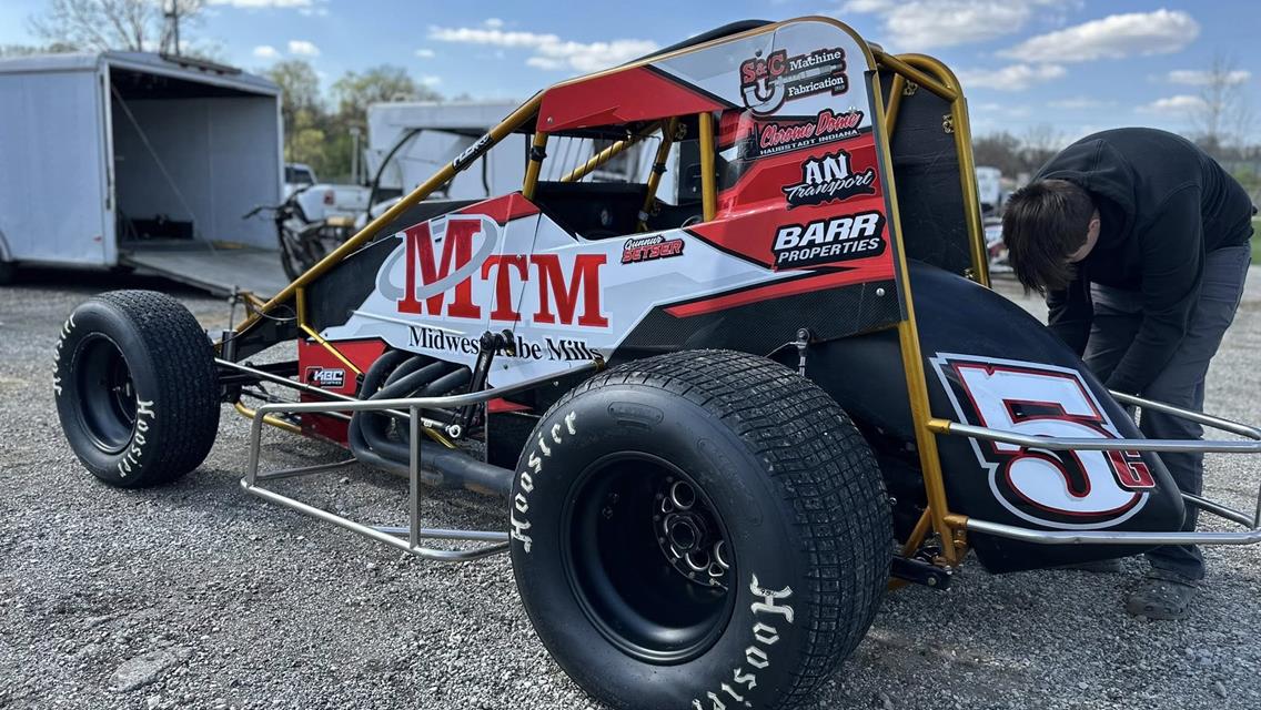 Lawrenceburg Speedway (Lawrenceburg, IN) – USAC AMSOIL Sprint Car National Championship – Justin Owens Memorial – April 12th, 2025.
