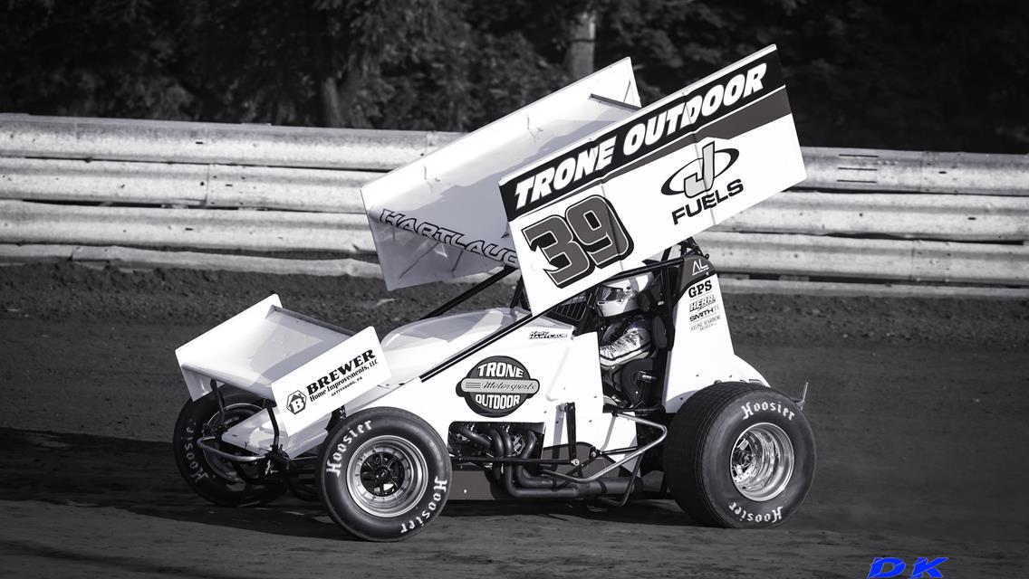 Kody Hartlaub Endures First Year Grind, Earns Two 410 Sprint Car Rookie of the Year Honors