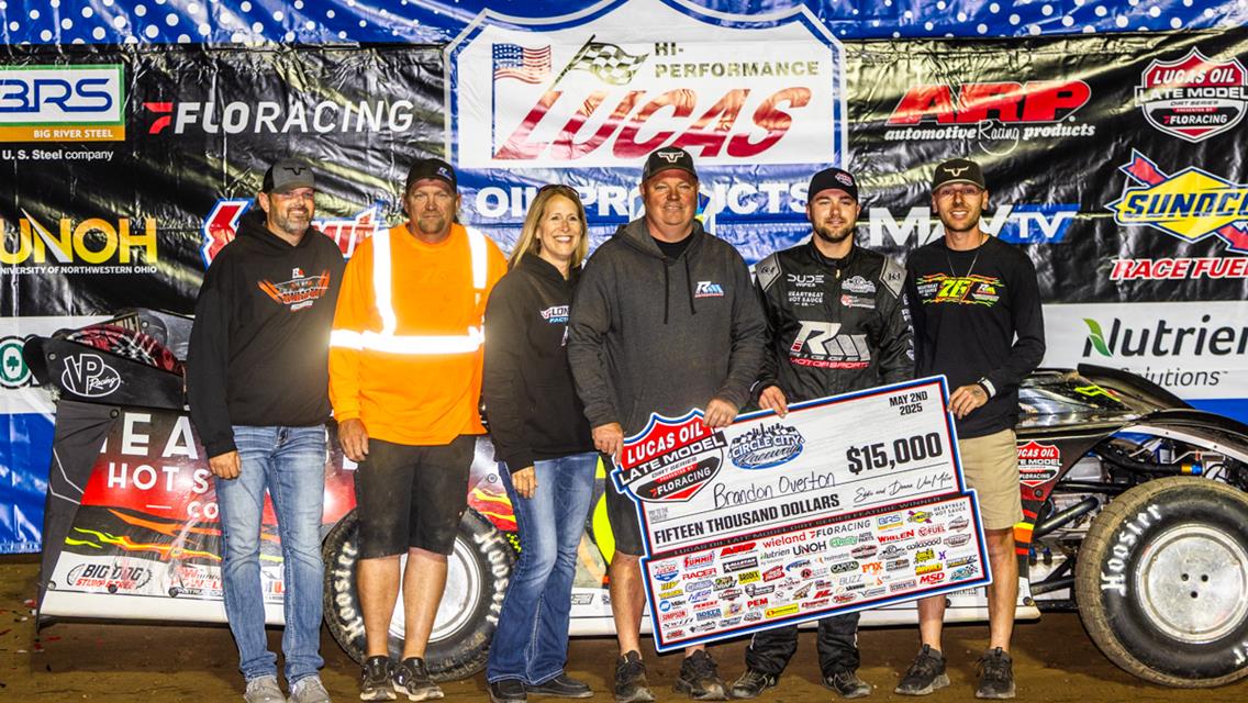 Overton Earns First Lucas Oil Victory of the Season at Circle City
