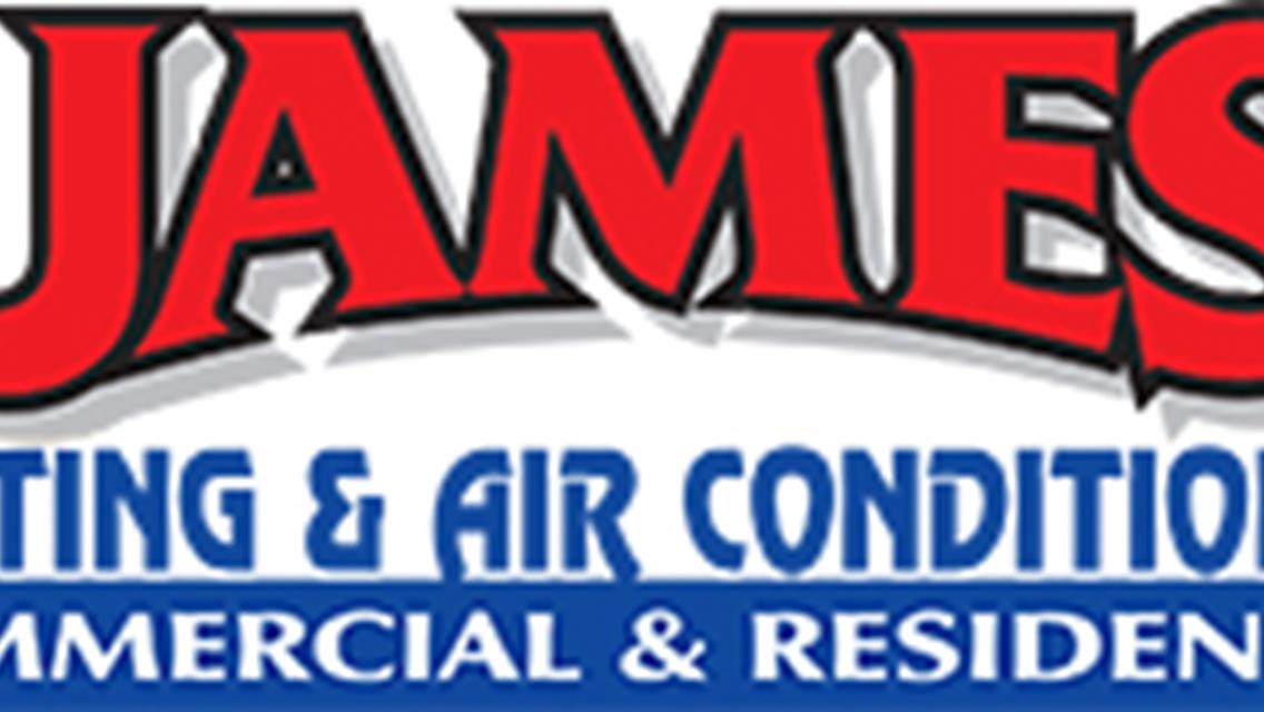 James Heating &amp; Air Conditioning to Sponsor Heat Races in 2017!