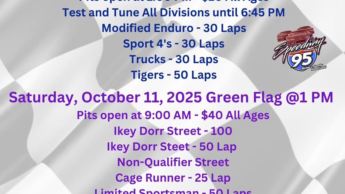 Paul Bunyan Speedweekend 2025