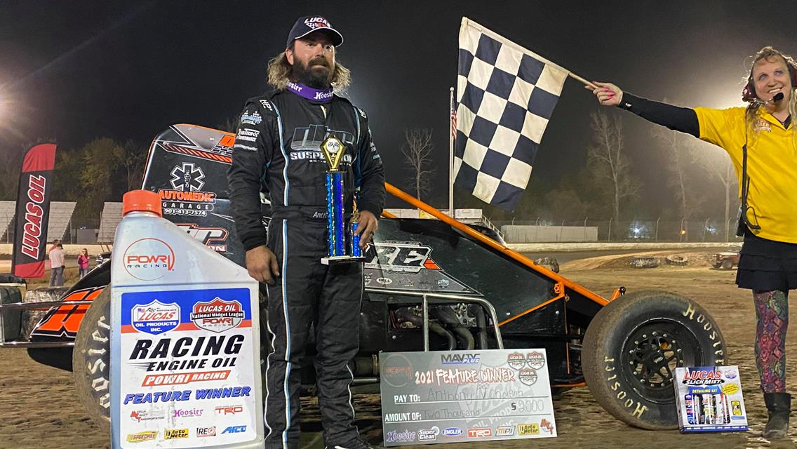 Anthony Nicholson Earns Valley Speedway Victory with POWRi WAR