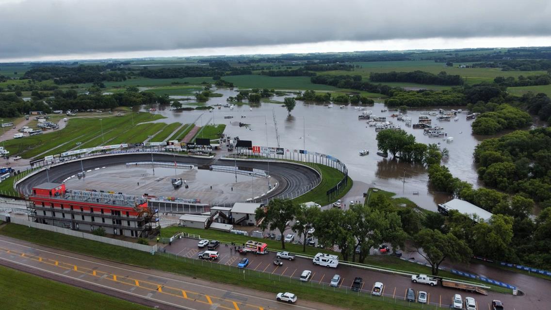 Huset’s Speedway Management Thanks First Responders and Neighbors for Assistance During Flooding Last Weekend