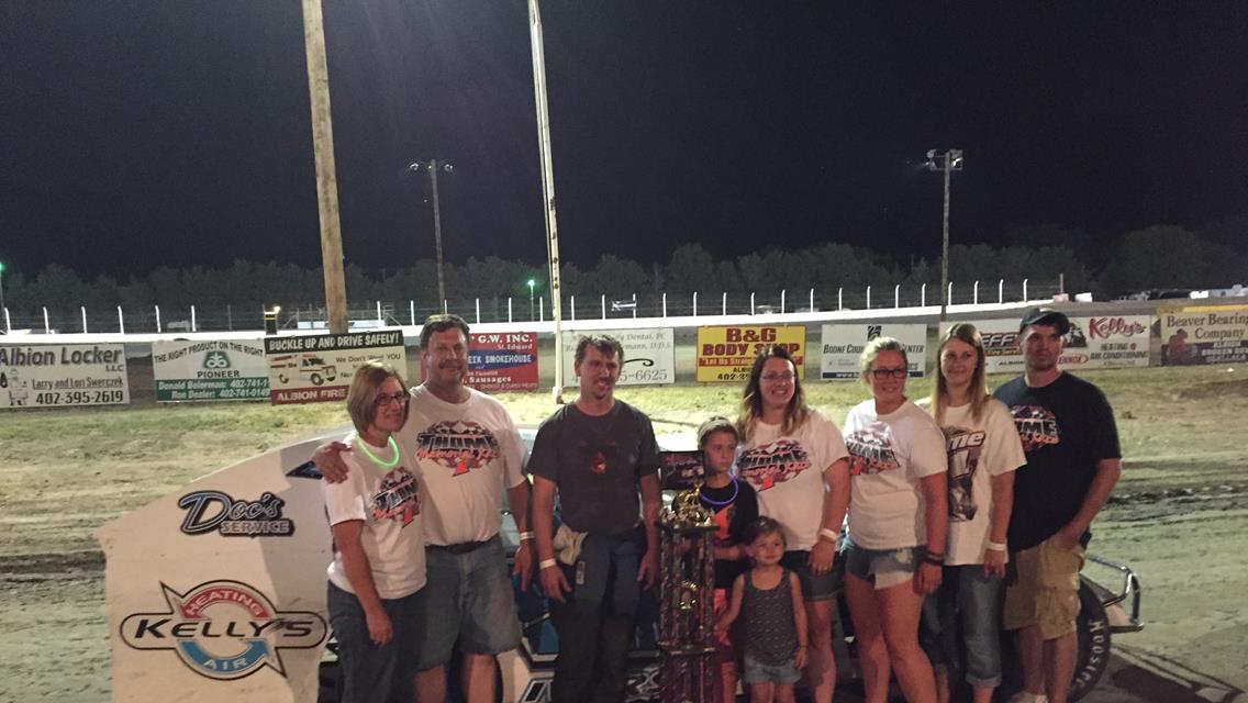 Tyler Iverson is The 2015 Shane Thome Memorial Race Champion