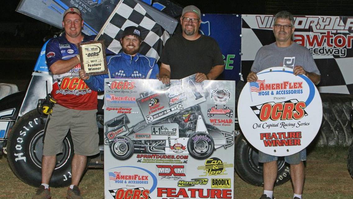 Deal Burns the dirt up at Lawton for OCRS WIN