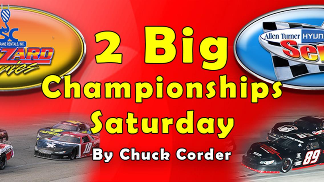 Two Championships to be Determined Saturday Evening