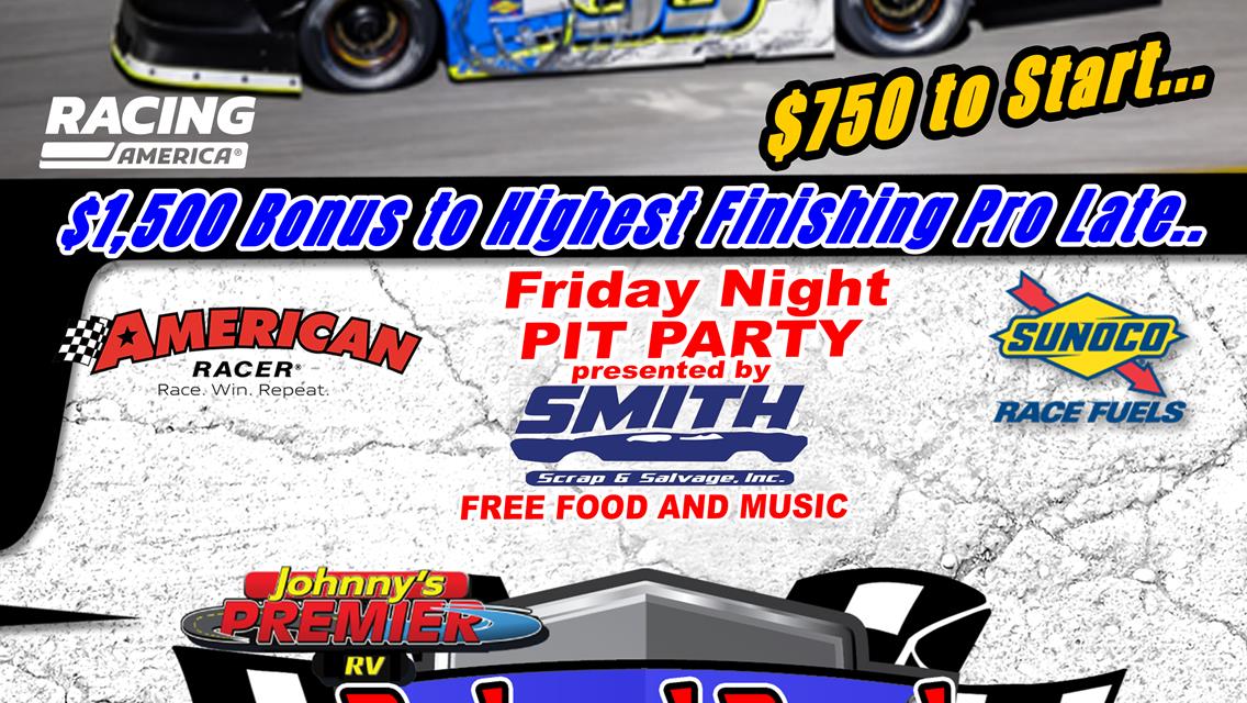 &quot;Johnny&#39;s RV Backyard Brawl 125&quot;
