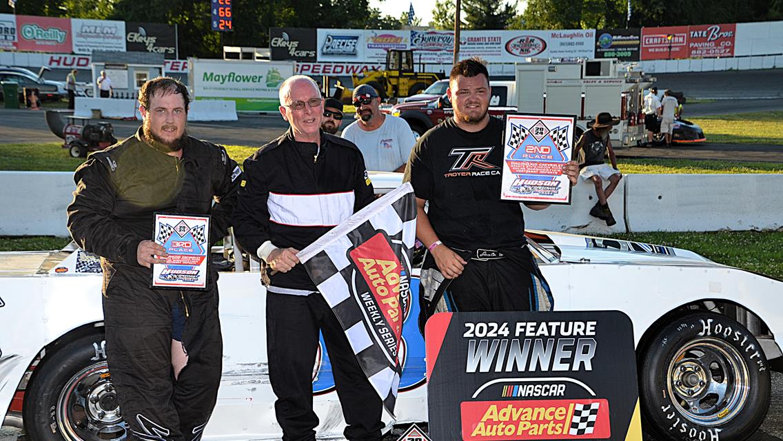 Aiken, Leary, Dehney, Payne, and Dumas Visit Victory Lane!