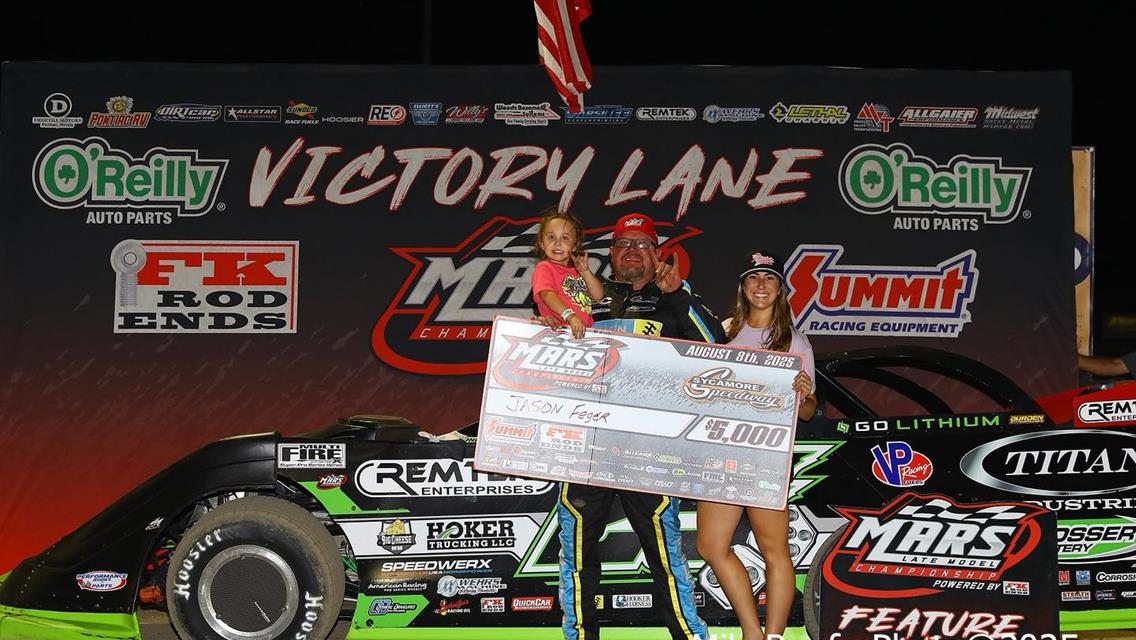 Sycamore Speedway (Maple Park, IL) – MARS Late Model Championship Series – Sycamore Showcase – August 8th, 2025. (Mike Ruefer photo)