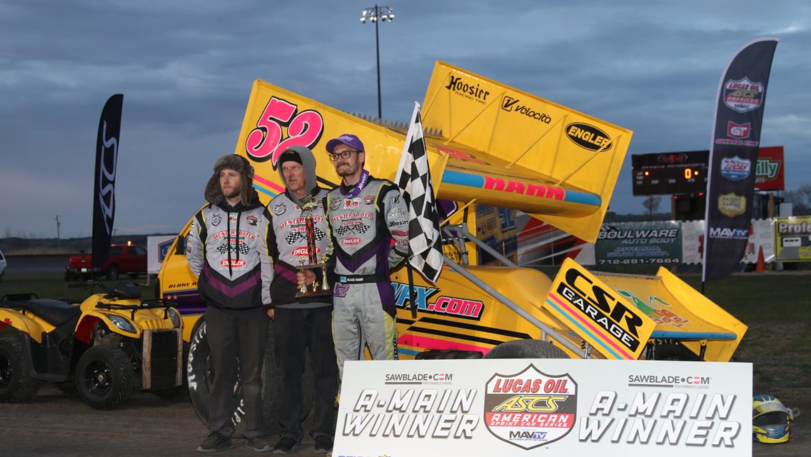 Blake Hahn Collects First Win Of 2021 Season