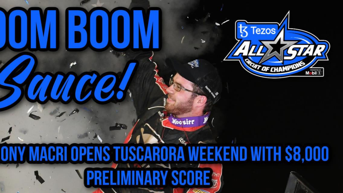 Anthony Macri opens Tuscarora weekend with $8,000 preliminary score