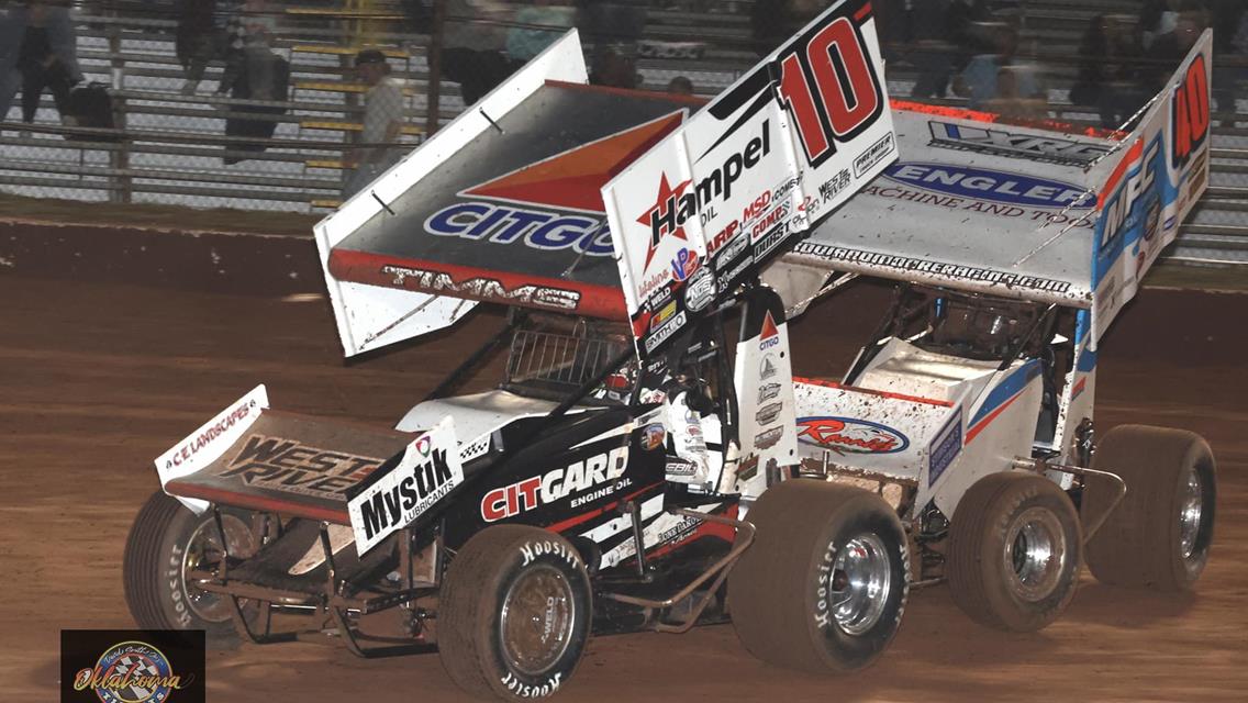 Lawton Speedway (Lawton, OK) – World of Outlaws NOS Energy Drink Sprint Car Series – Sooner State Showdown – March 28th, 2025.