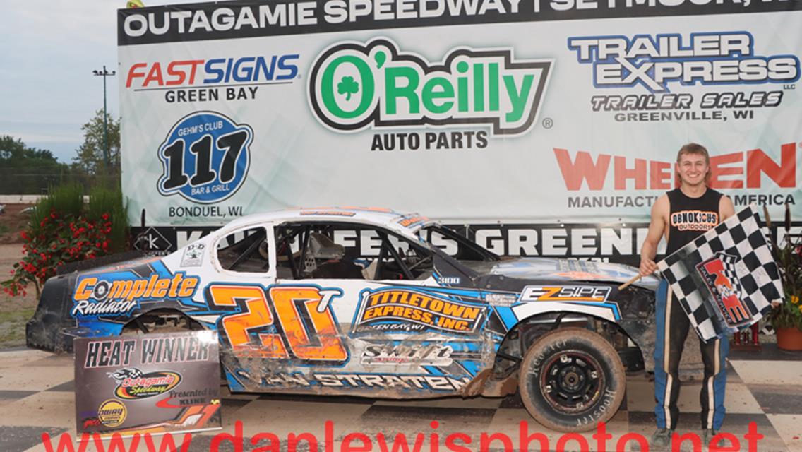 YARIE COPS OUTAGAMIE MODS; WENZEL WINS STOCK CAR BATTLE &amp; WAR (DeMars first time sportmod winner as champions crowned in all divisions).