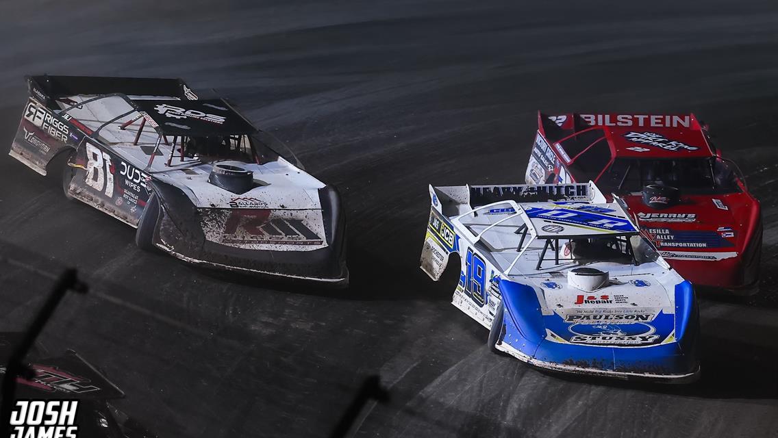 Volusia Speedway Park (De Leon Springs, FL) – World of Outlaw Late Model Series – DIRTcar Nationals – February 10th-15th, 2025. (Josh James Artwork)