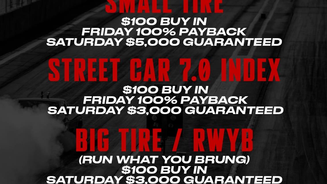 5 Days until No Prep Kings and Street Outlaws kick off their Championship!!