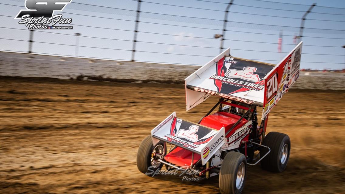 Wilson Nets Top-10 Finishes at Lincoln Speedway and BAPS Motor Speedway