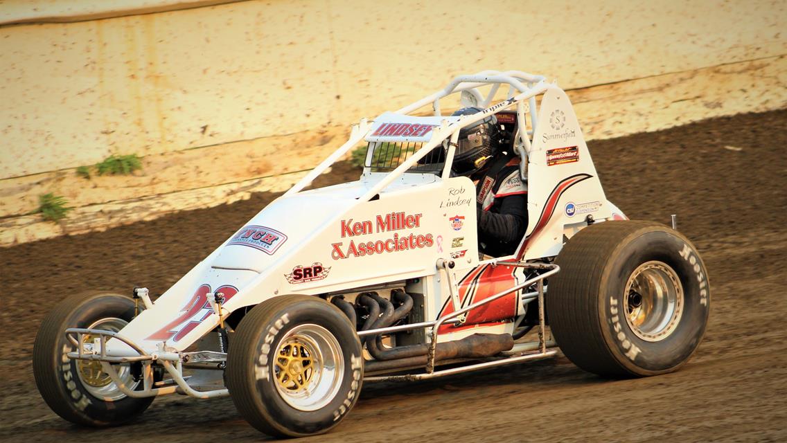 Lindsey Wins in Wingless Return to Skagit Speedway
