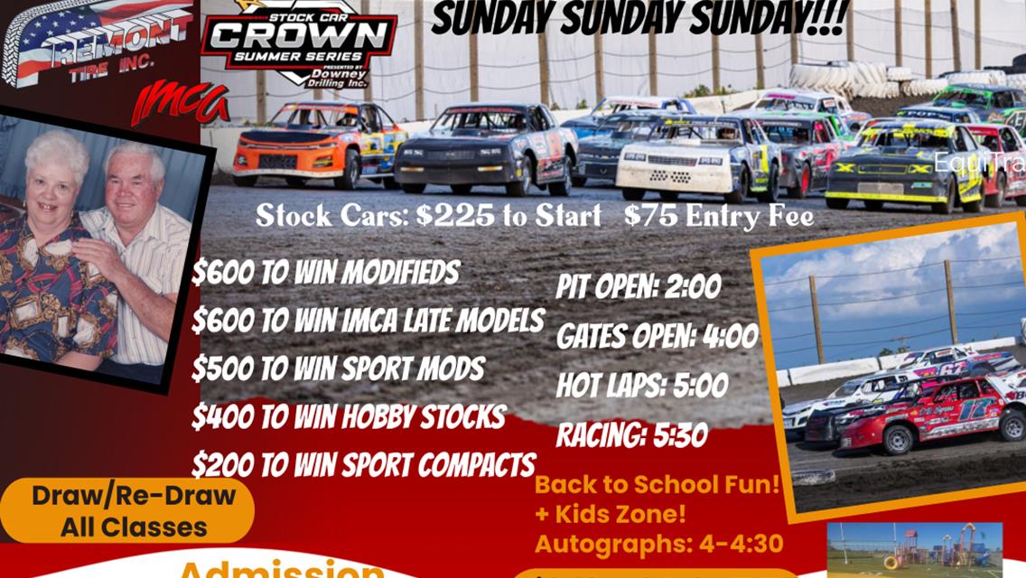 Dirt Crown Stock Cars Debut at Park Jefferson Speedway for $2,000 Top Prize!