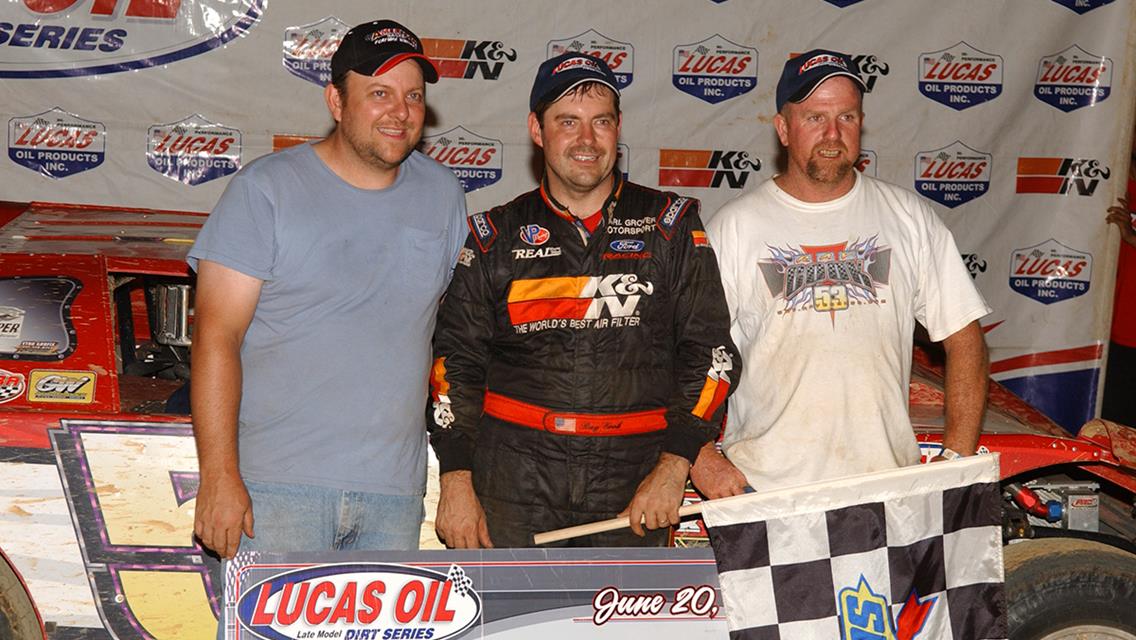 Ray Cook Sizzles on Last Night of Summer Sizzler in Taking Series Victory at Fayetteville Motor Speedway