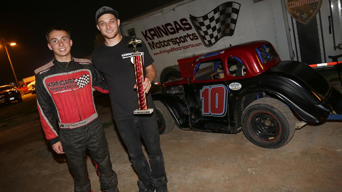 Johnny Kringas 4th Win of the 2015 Season