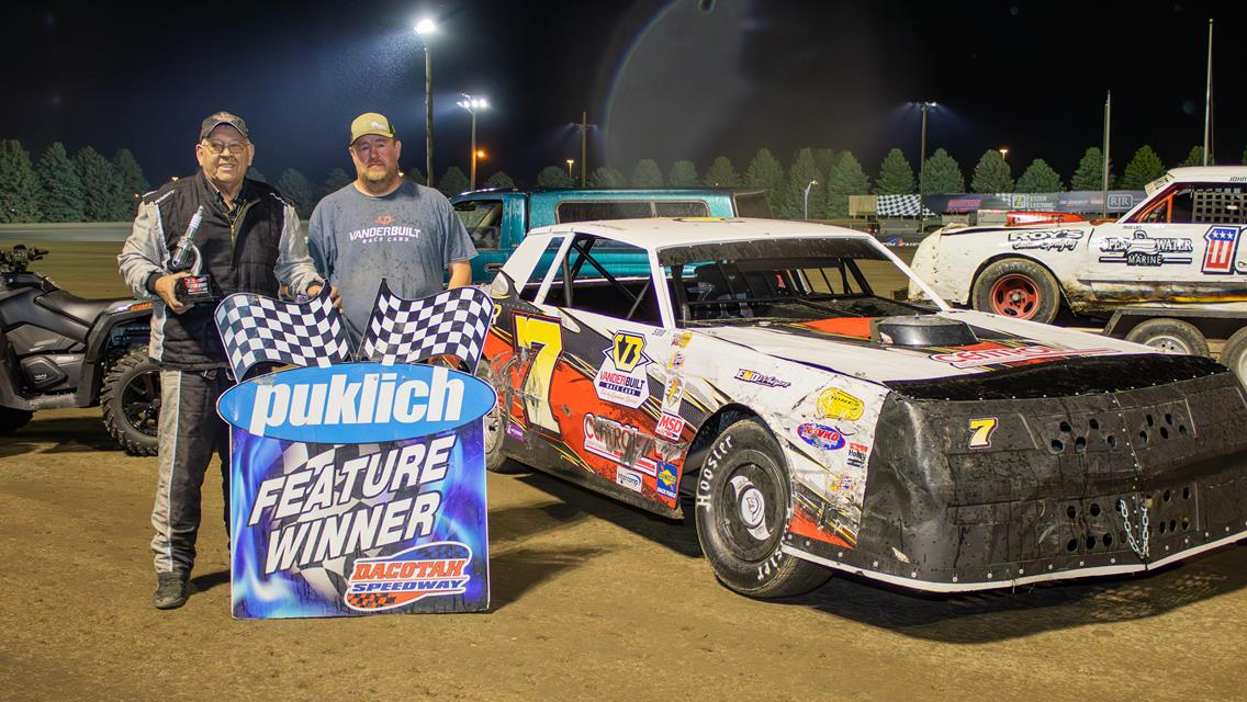 SEIDLER DOMINATES STOCK CARS IN MANDAN