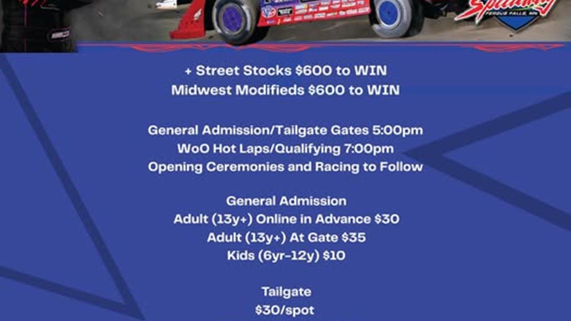 World of Outlaws Late Model Series returns this THURSDAY!